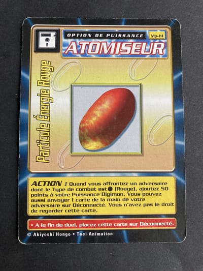 Particule Energie Rouge