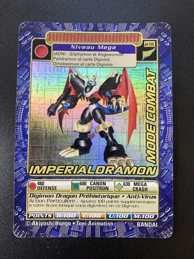 Imperialdramon mode combat