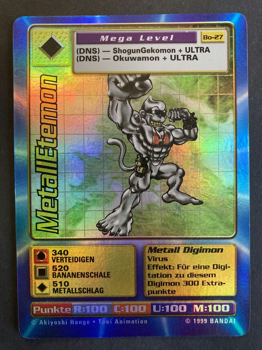 Bo-27 MetallEtemon (Booster Serie 1, deutsche Ausgabe)