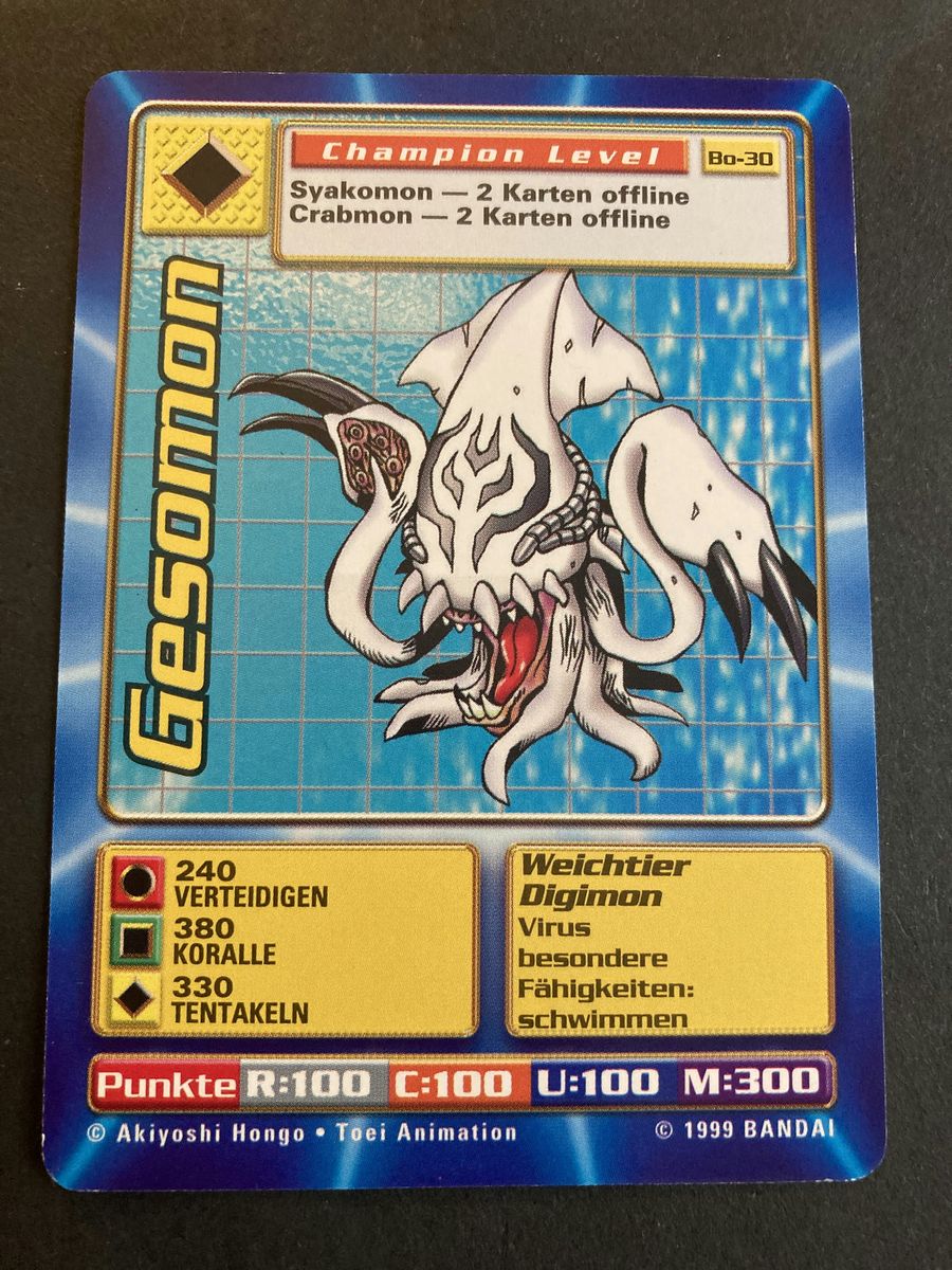 Bo-30 Gesomon (Booster Serie 1, deutsche Ausgabe)