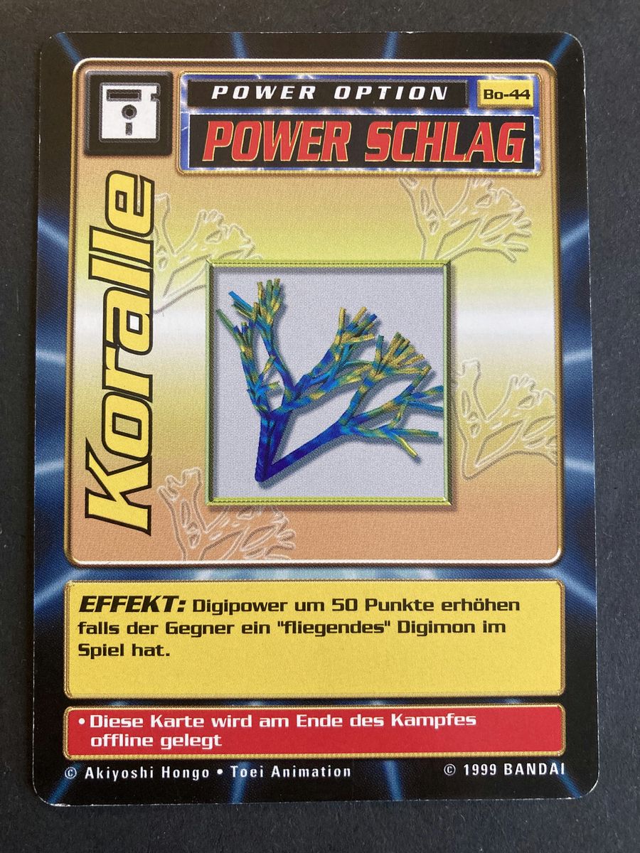 Bo-44 Koralle (Booster Serie 1, deutsche Ausgabe)