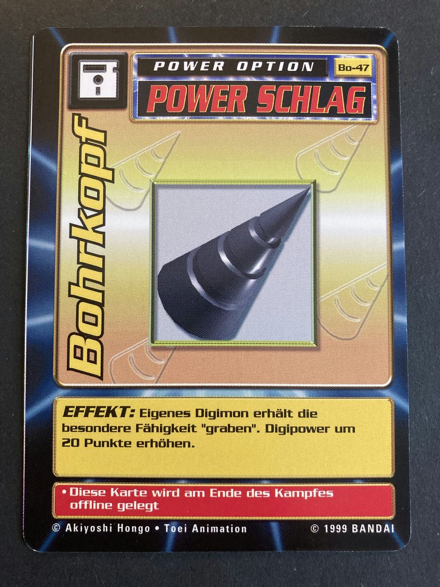 Bo-47 Bohrkopf (Booster Serie 1, deutsche Ausgabe)
