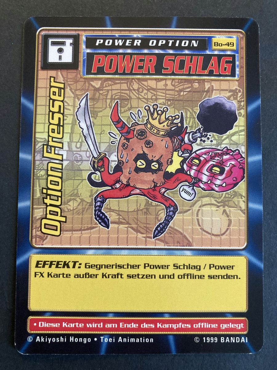 Bo-49 Option Fresser (Booster Serie 1, deutsche Ausgabe)