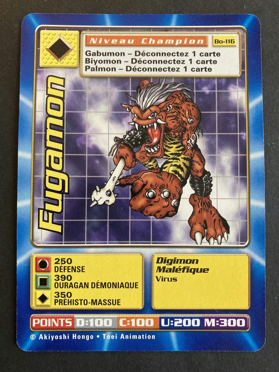 Bo-116 Fugamon (Booster Series 3, französische Ausgabe)