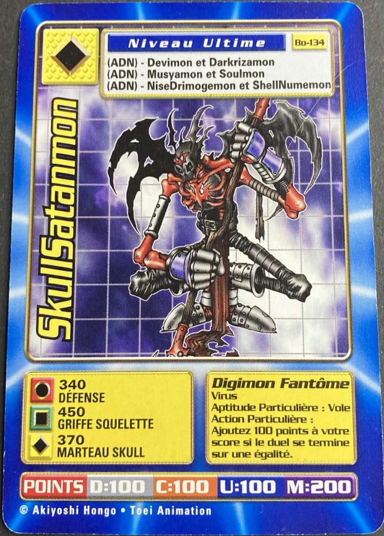 Bo-134 SkullSatanmon (Booster Series 3, französische Ausgabe)
