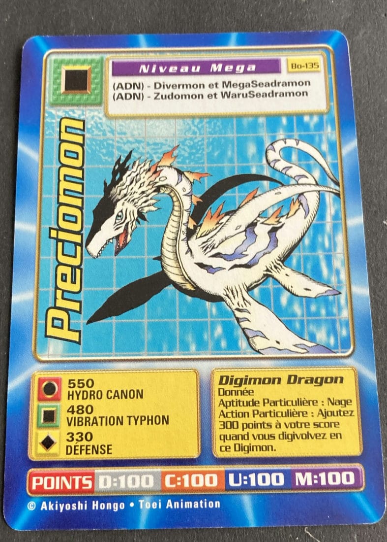 Bo-135 Preciomon (Booster Series 3, französische Ausgabe)
