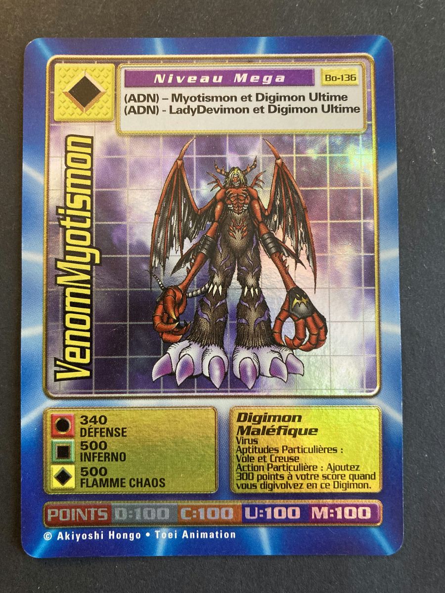 Bo-136 VenomMyotismon (Booster Series 3, französische Ausgabe)