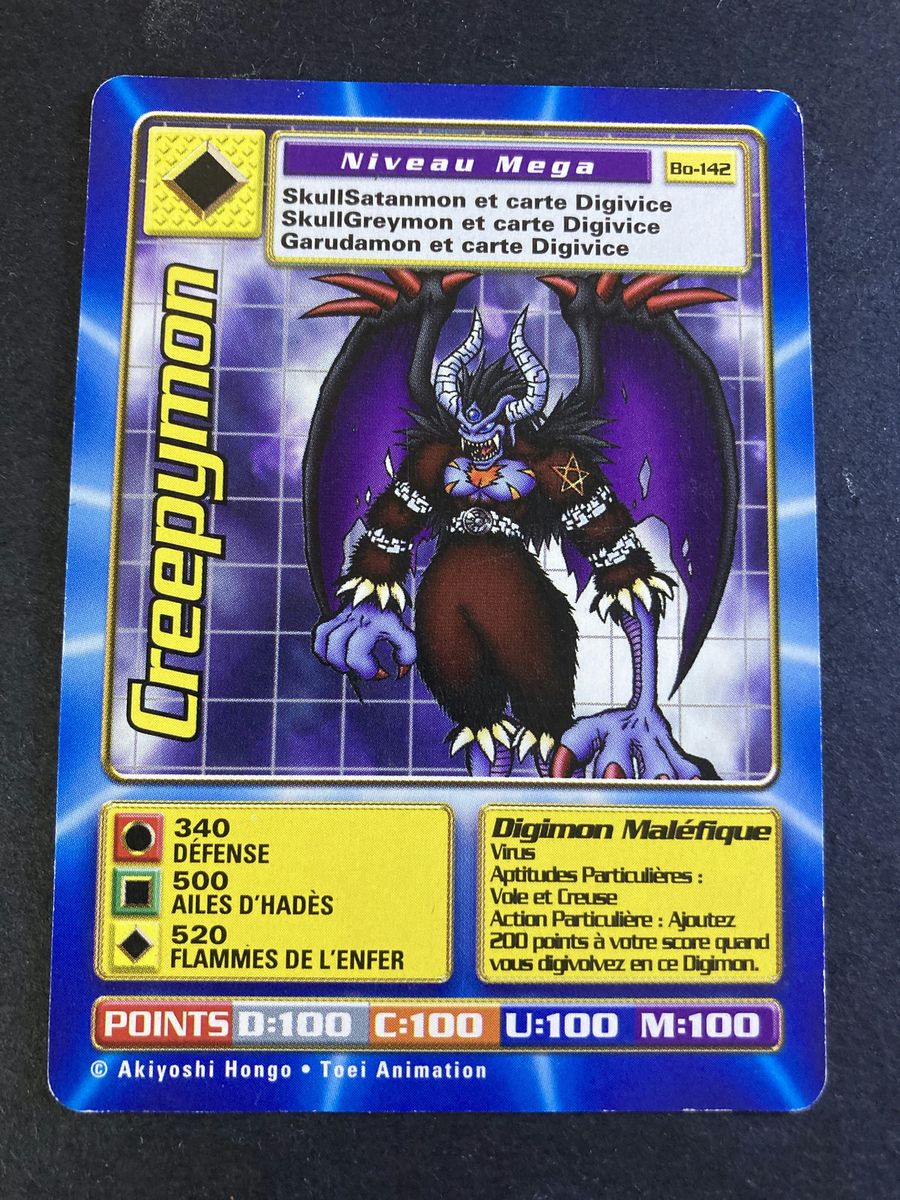 Bo-142 Creepymon (Booster Series 3, französische Ausgabe)