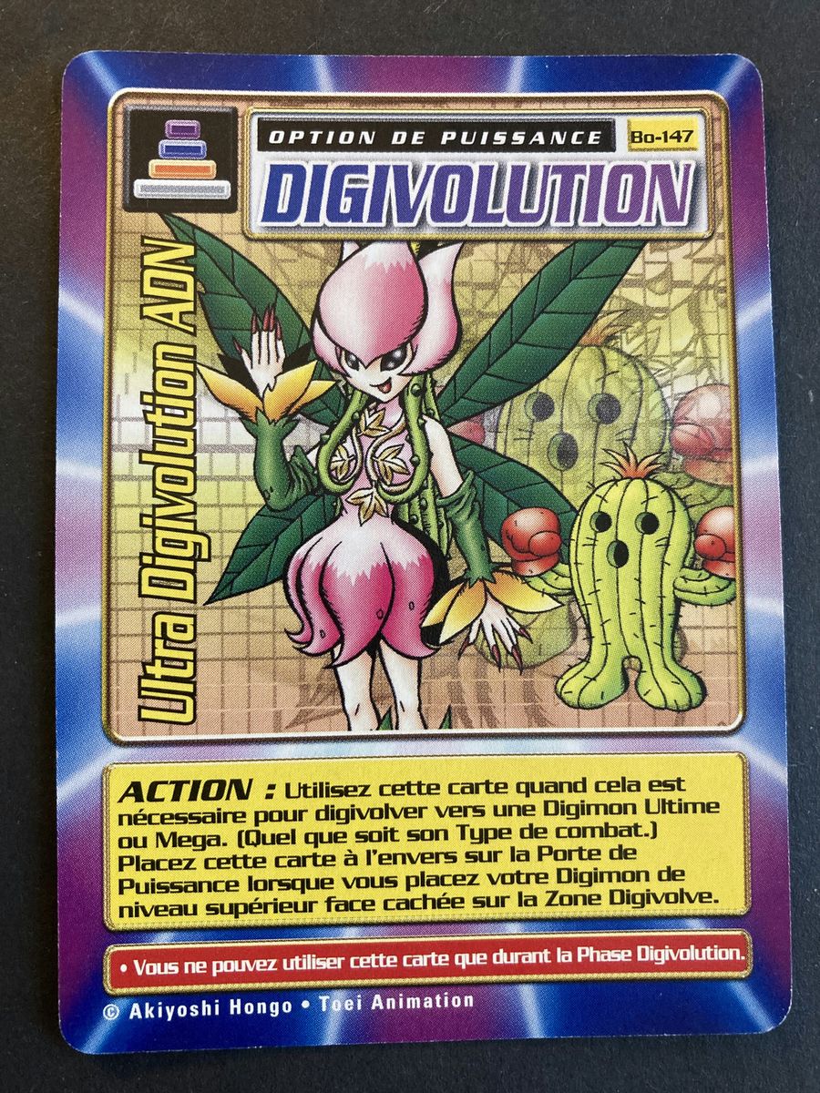 Bo-147 Ultra Digivolution ADN (Booster Series 3, französische Ausgabe)