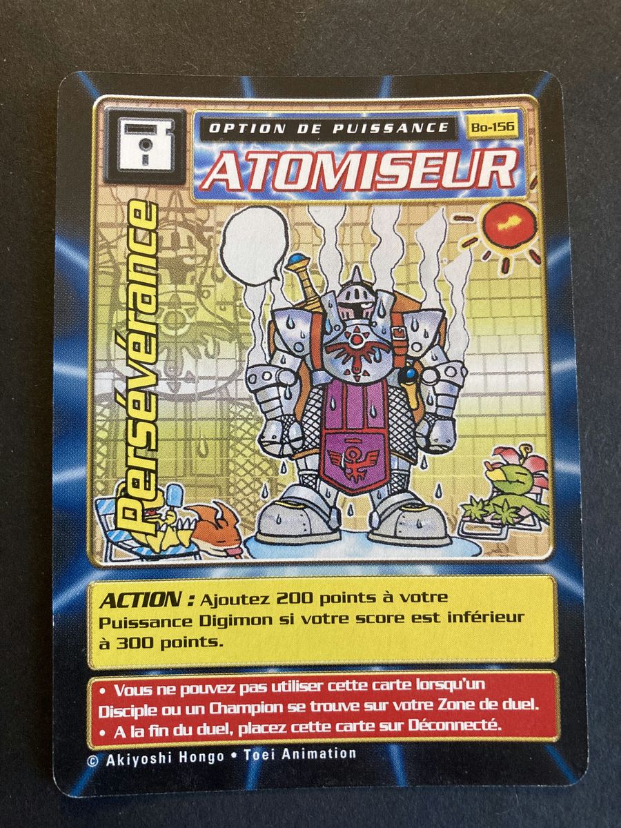Bo-156 Perseverance (Booster Series 3, französische Ausgabe)