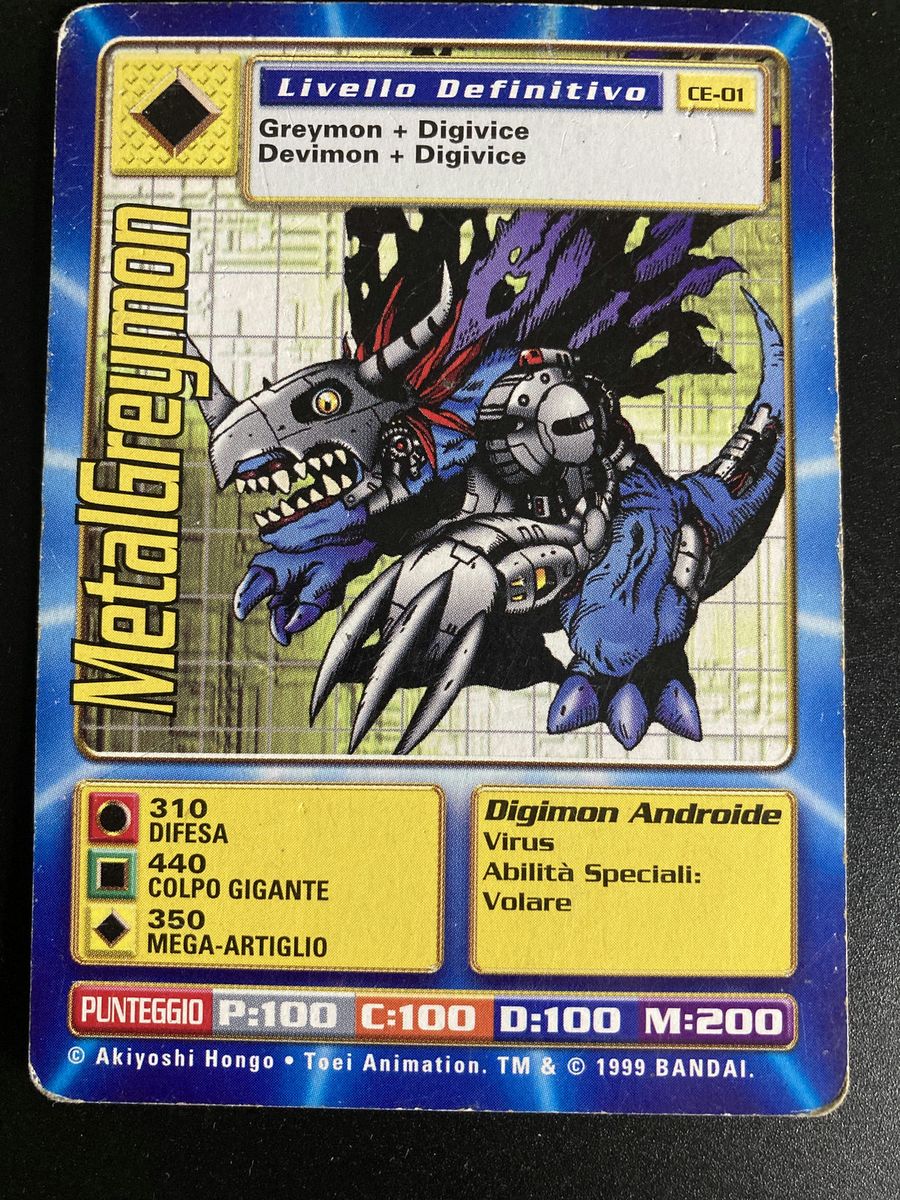 CE-01 MetalGreymon (Booster Serie 1, italienische Ausgabe)