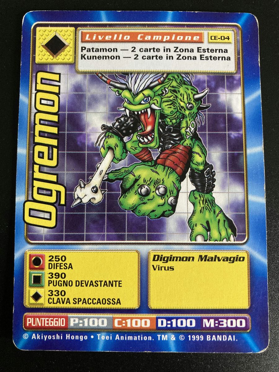 CE-04 Ogremon (Booster Serie 1, italienische Ausgabe)