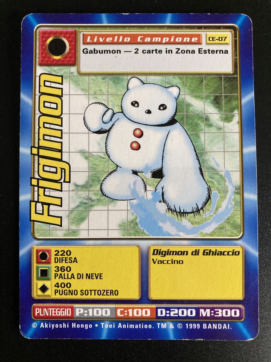 CE-07 Frigimon (Booster Serie 1, italienische Ausgabe)