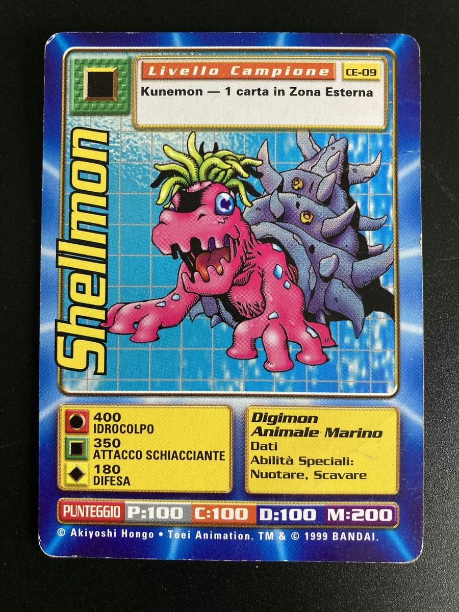 CE-09 Shellmon (Booster Serie 1, italienische Ausgabe)