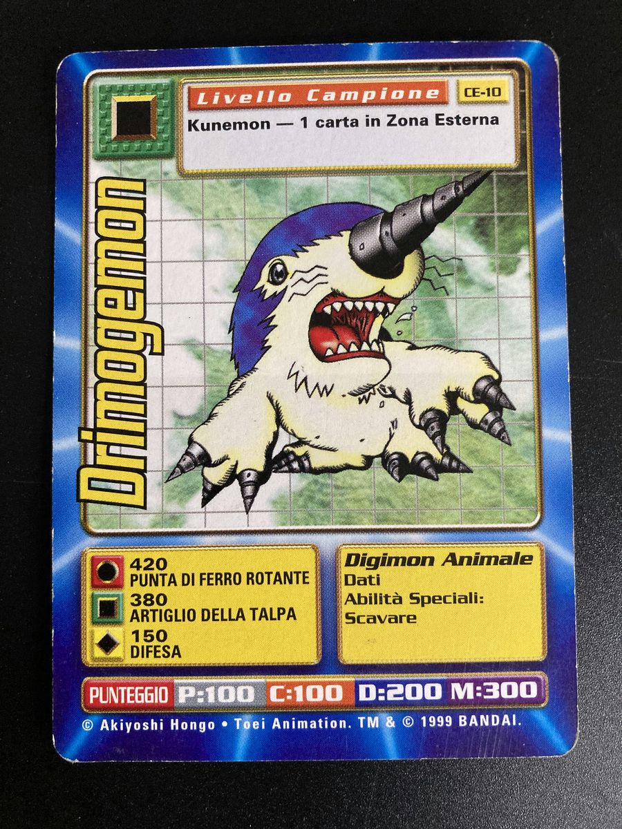 CE-10 Drimogemon (Booster Serie 1, italienische Ausgabe)