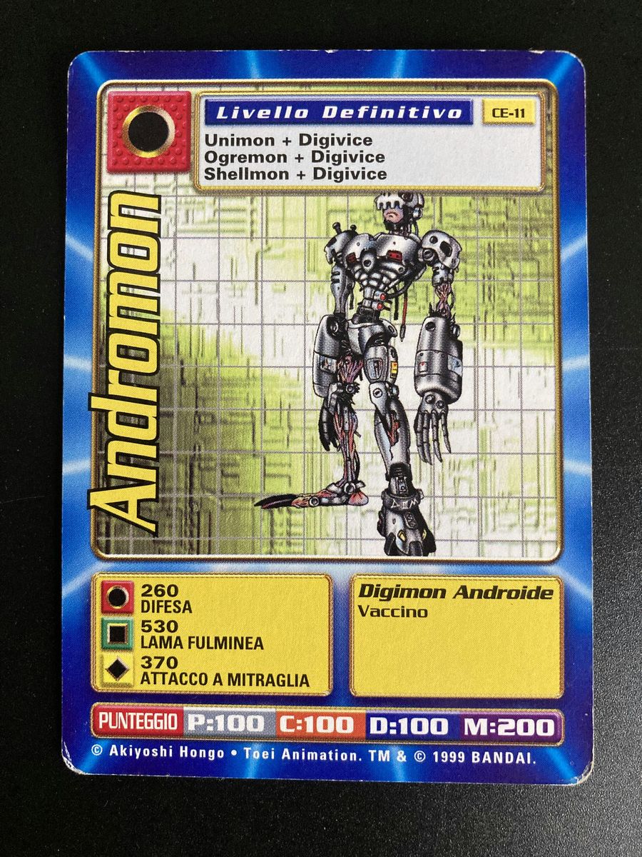 CE-11 Andromon (Booster Serie 1, italienische Ausgabe)