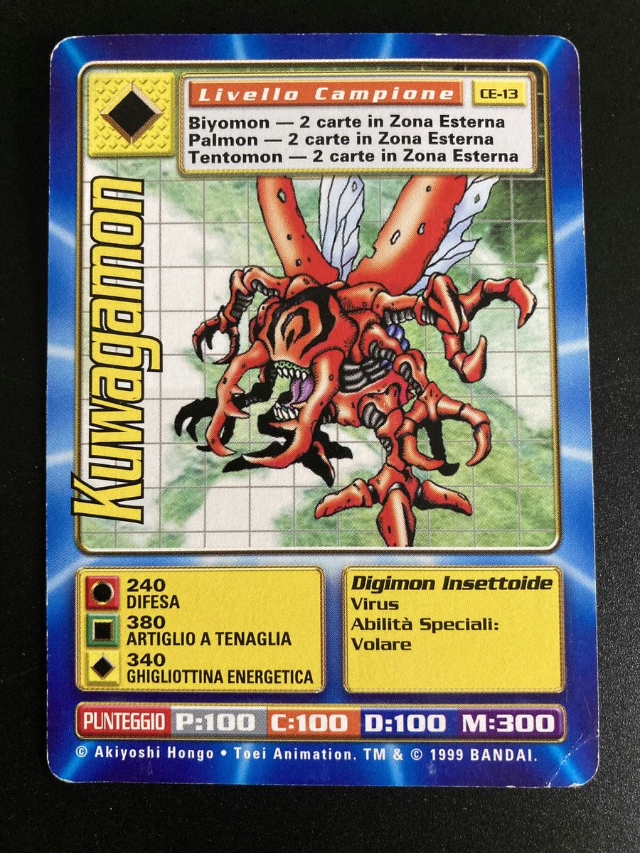 CE-13 Kuwagamon (Booster Serie 1, italienische Ausgabe)