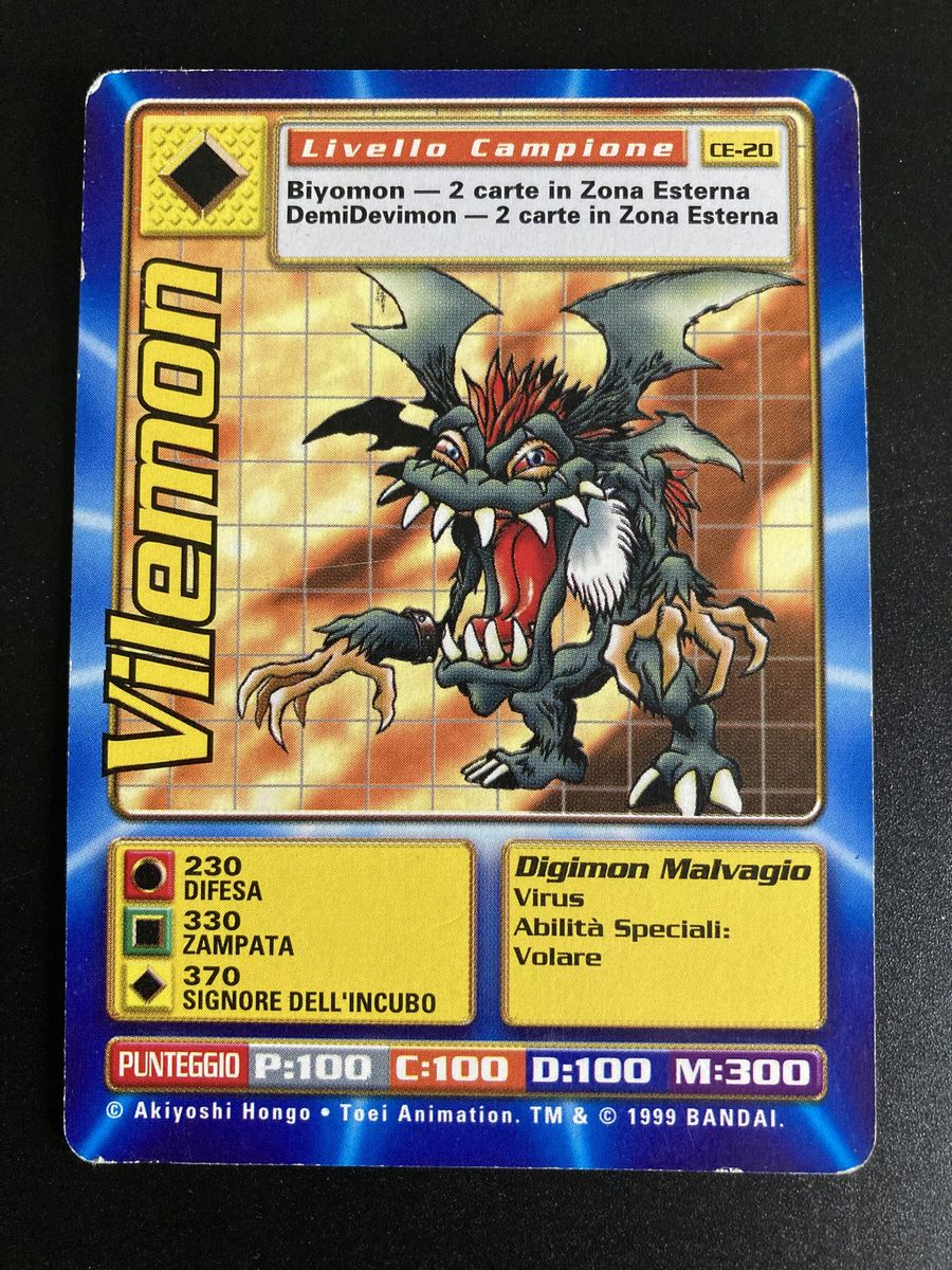 CE-20 Vilemon (Booster Serie 1, italienische Ausgabe)