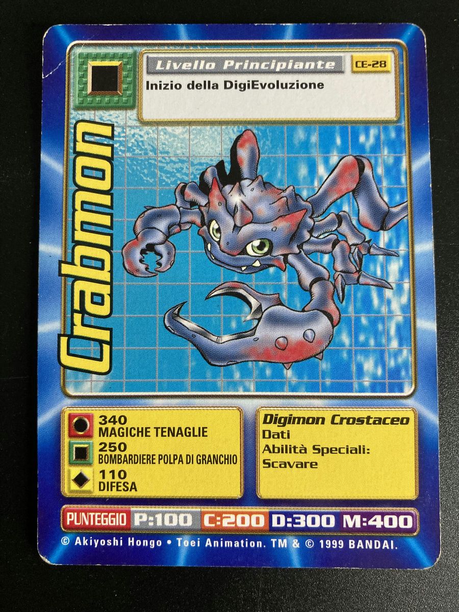 CE-28 Crabmon (Booster Serie 1, italienische Ausgabe)