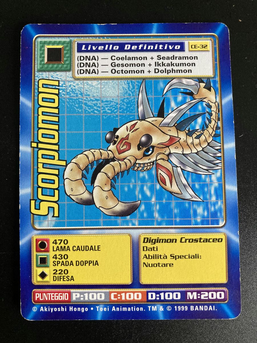 CE-32 Scorpiomon (Booster Serie 1, italienische Ausgabe)