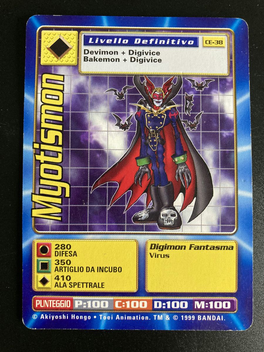 CE-38 Myotismon (Booster Serie 1, italienische Ausgabe)