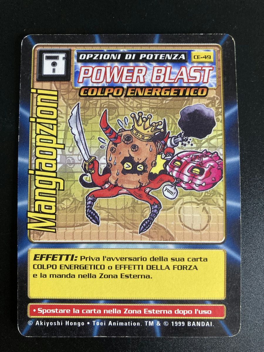 CE-49 Mangiaopzioni (Booster Serie 1, italienische Ausgabe)