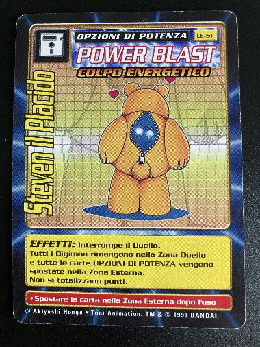 CE-51 Steven il Placido (Booster Serie 1, italienische Ausgabe)