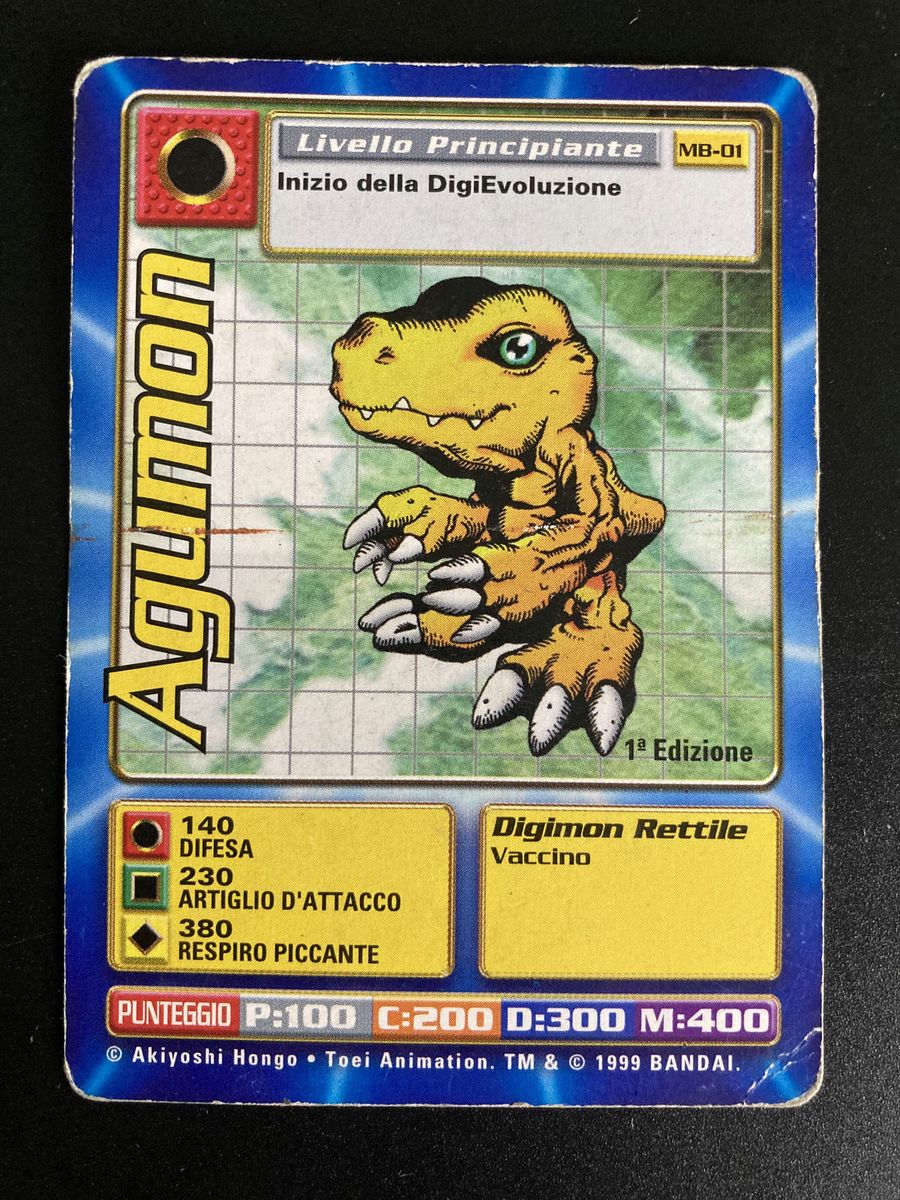 Mb-01 Agumon (Starter Set, italienische Ausgabe)