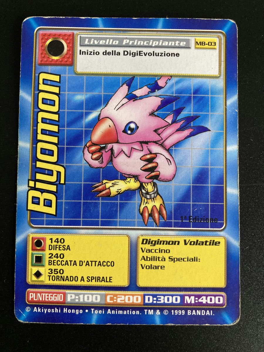 Mb-03 Biyomon (Starter Set, italienische Ausgabe)