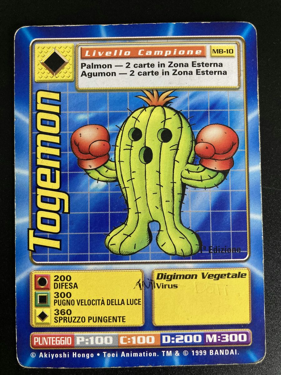 Mb-10 Togemon (Starter Set, italienische Ausgabe)