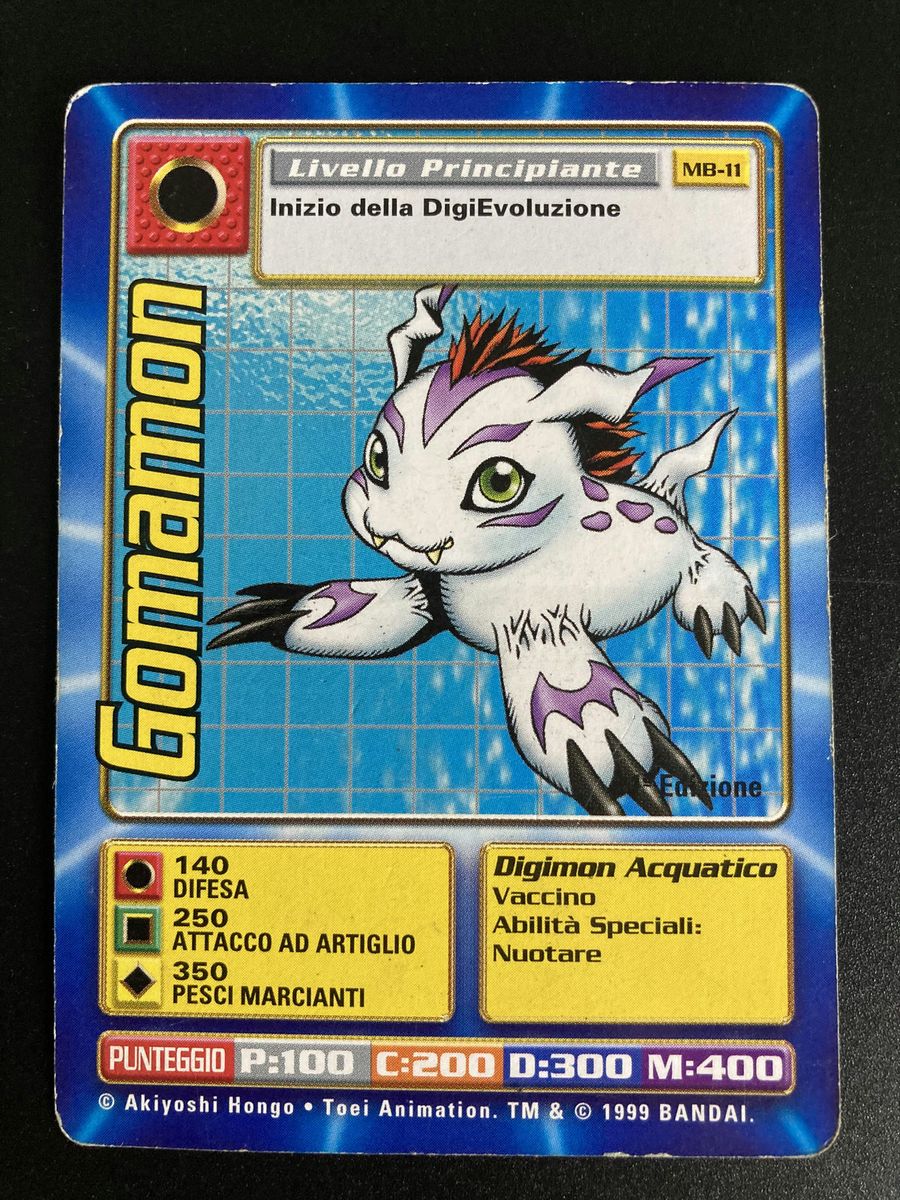 Mb-11 Gomamon (Starter Set, italienische Ausgabe)
