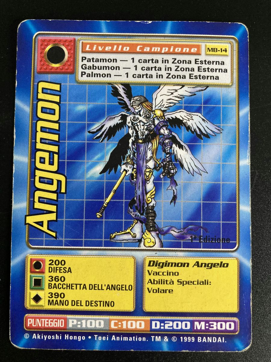 Mb-14 Angemon (Starter Set, italienische Ausgabe)