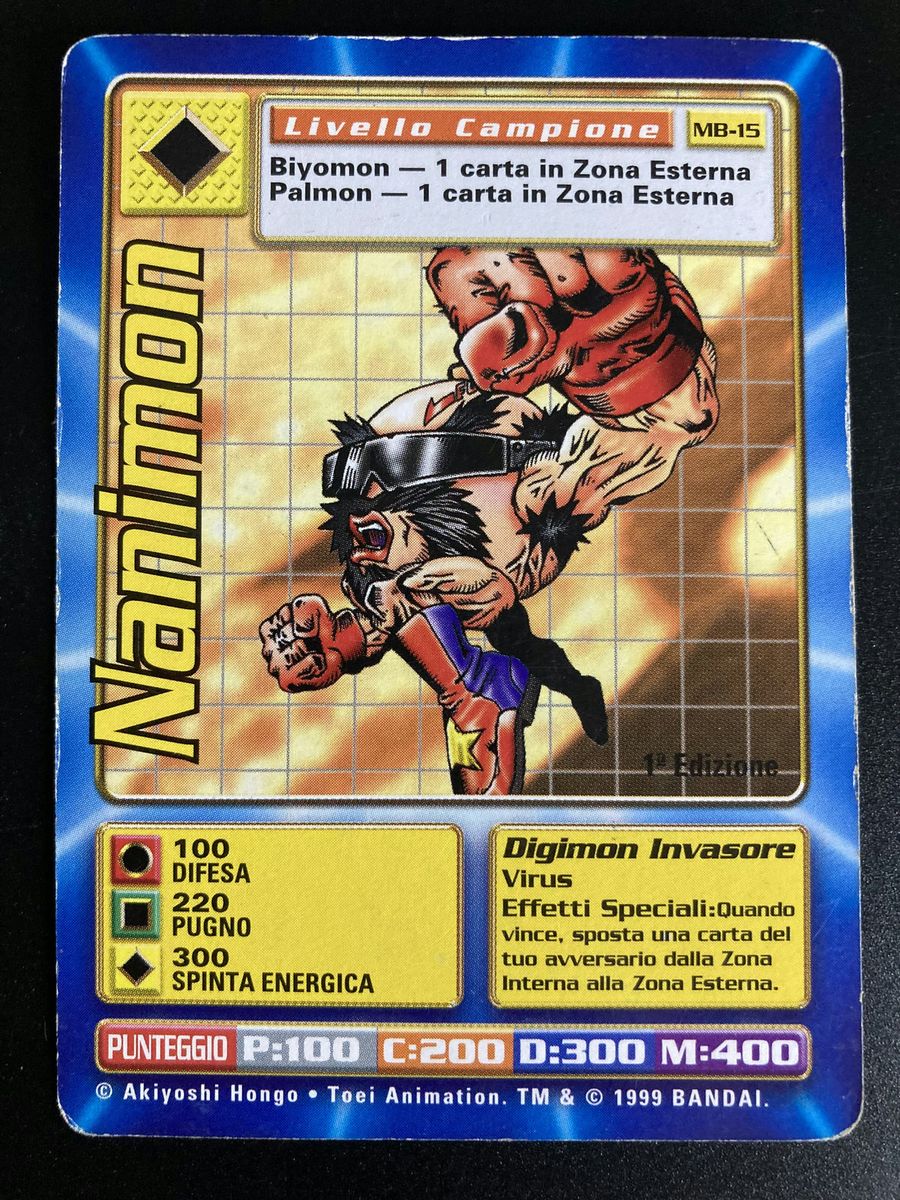 Mb-15 Nanimon (Starter Set, italienische Ausgabe)