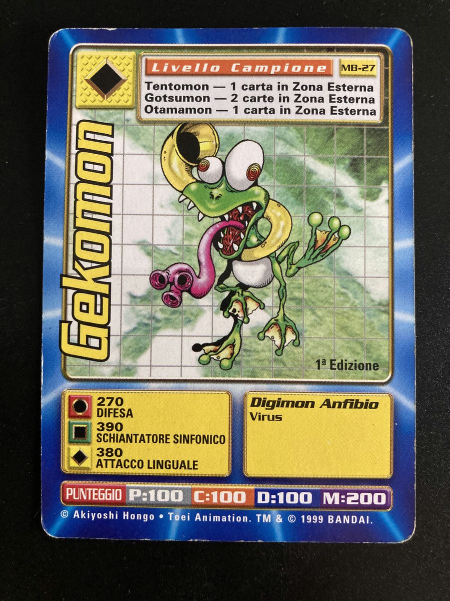Mb-27 Gekomon (Starter Set, italienische Ausgabe)