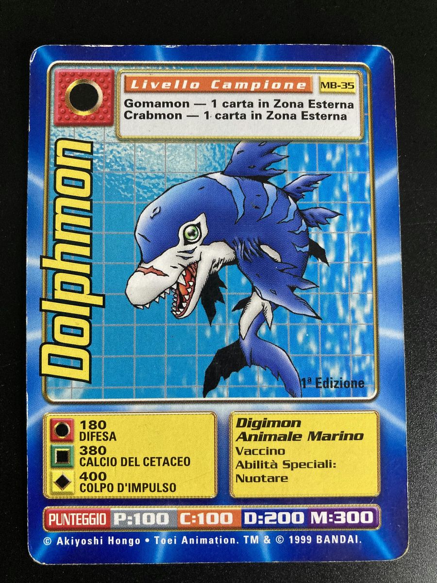 Mb-35 Dolphmon (Starter Set, italienische Ausgabe)