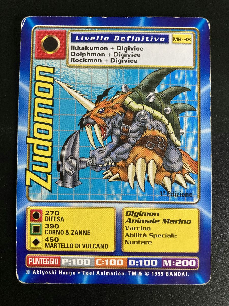 Mb-38 Zudomon (Starter Set, italienische Ausgabe)