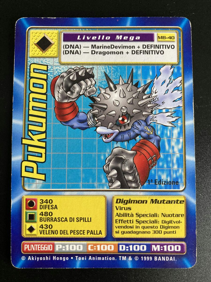 Mb-40 Pukumon (Starter Set, italienische Ausgabe)