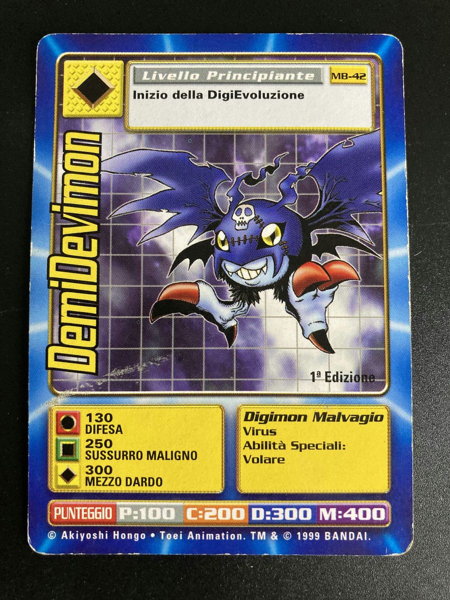 Mb-42 DemiDevimon (Starter Set, italienische Ausgabe)