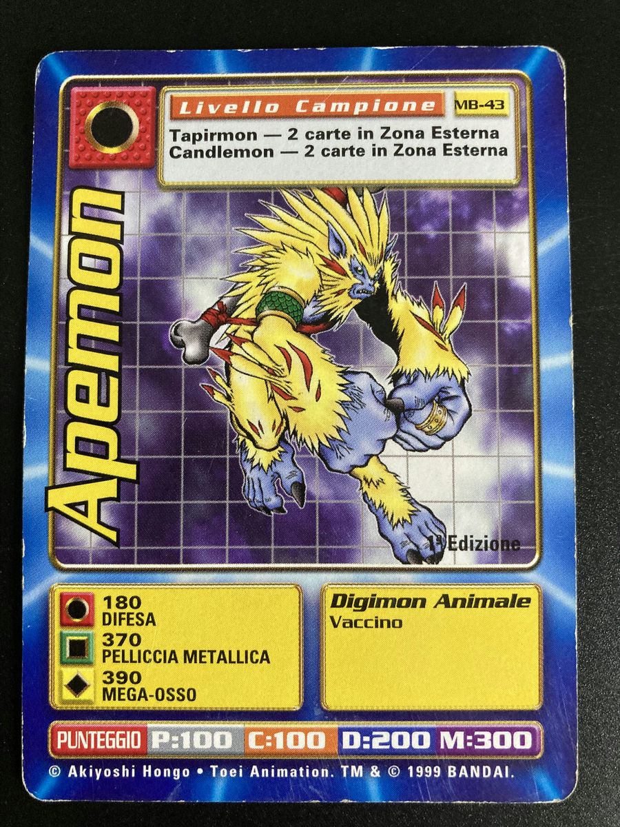 Mb-43 Apemon (Starter Set, italienische Ausgabe)