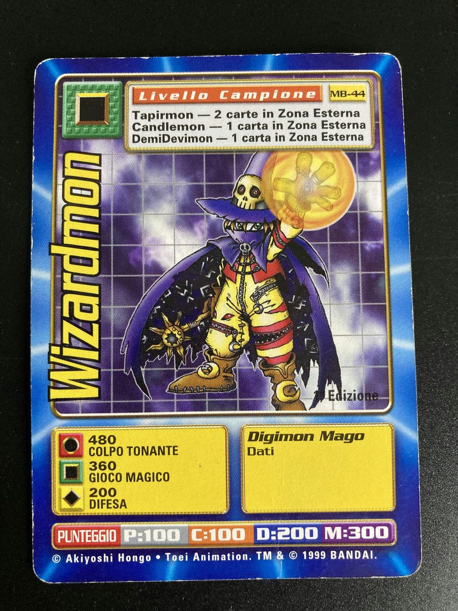Mb-44 Wizardmon (Starter Set, italienische Ausgabe)