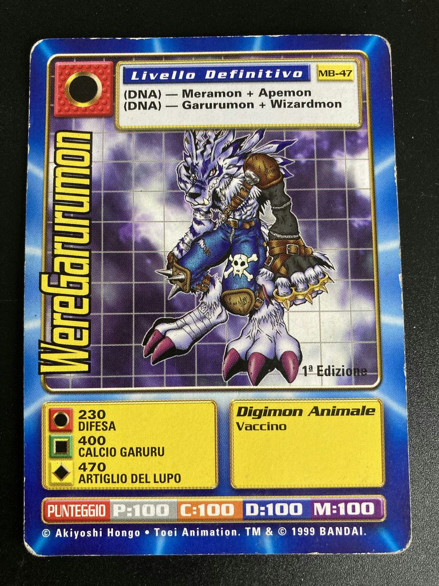 Mb-47 WereGarurumon (Starter Set, italienische Ausgabe)