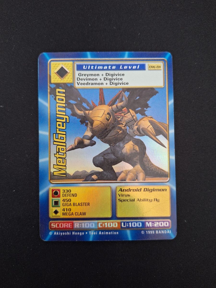 DW-01 MetalGreymon (DW-01 UK Promo (unnummeriert))