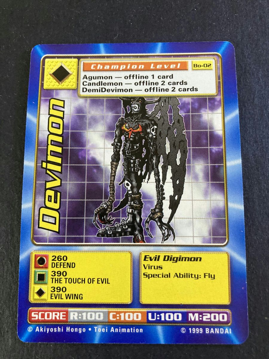 Bo-02 Devimon (Booster Series 1)